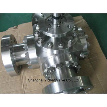 Forged Steel 3 Ways Ball Valve